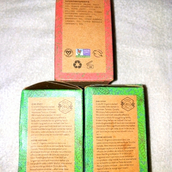 Crate 61 natural soap bars - Picture 2 of 2